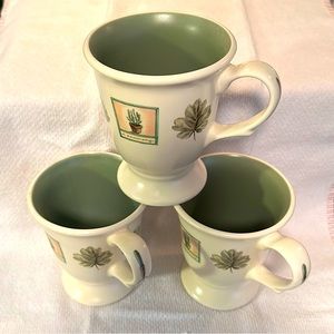Pfaltzgraff “Naturewood” Pedestal Mugs